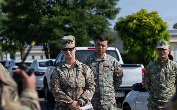 2228th Military Police Company conduct active shooter training at MKAB, Romania