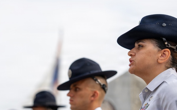 From Trainee to Trainer: First Career Guardian Becomes Space Force Military Training Instructor