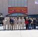 Brigadier General Kevin Collins, commanding general, Marine Corps Logistics Command, meets with civilian-Marines and tours facilities at Production Plant Barstow