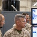 Brigadier General Kevin Collins, commanding general, Marine Corps Logistics Command, meets with civilian-Marines and tours facilities at Production Plant Barstow