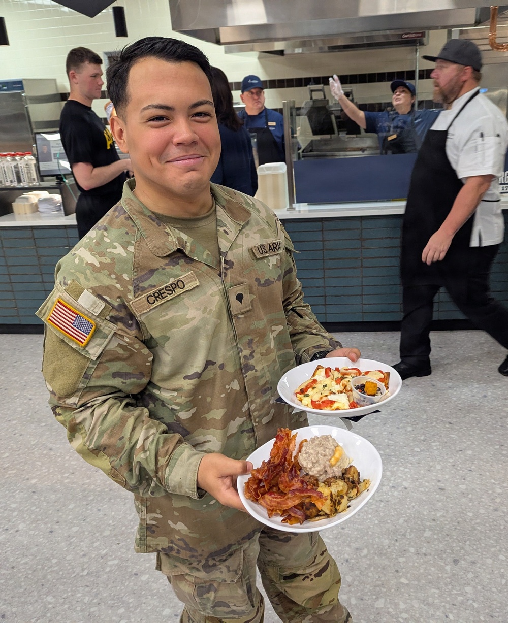 Fort Drum Soldiers get a taste of campus-style dining at Belvedere Bistro