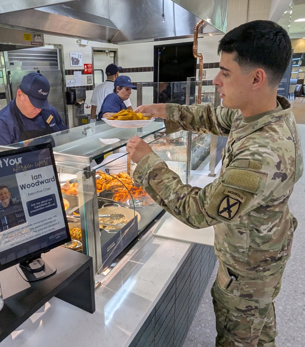 Fort Drum Soldiers get a taste of campus-style dining at Belvedere Bistro