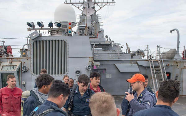 USS Mahan Damage Control Training