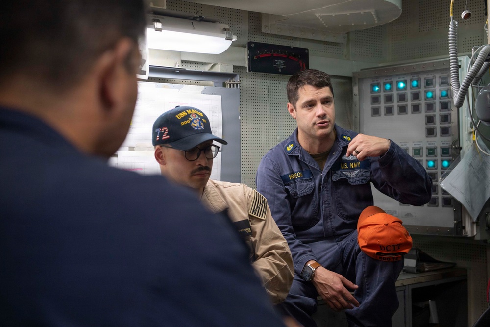 USS Mahan Damage Control Training