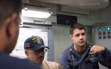 USS Mahan Damage Control Training