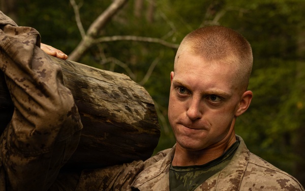 Alpha and Delta Company Complete the Montford Point Challenge Course at OCS