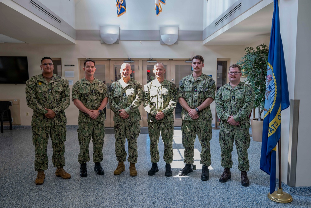 VCNO Visits Recruit Training Command