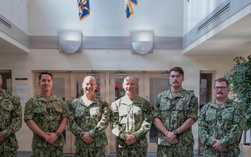 VCNO Visits Recruit Training Command