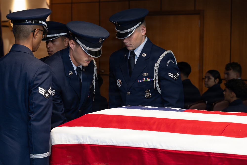 Tyndall Honor Guard graduation ceremony and showcase