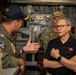 PTDO Under Secretary of the Navy visits USS Nimitz (CVN 68)