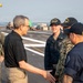 PTDO Under Secretary of the Navy visits USS Nimitz (CVN 68)
