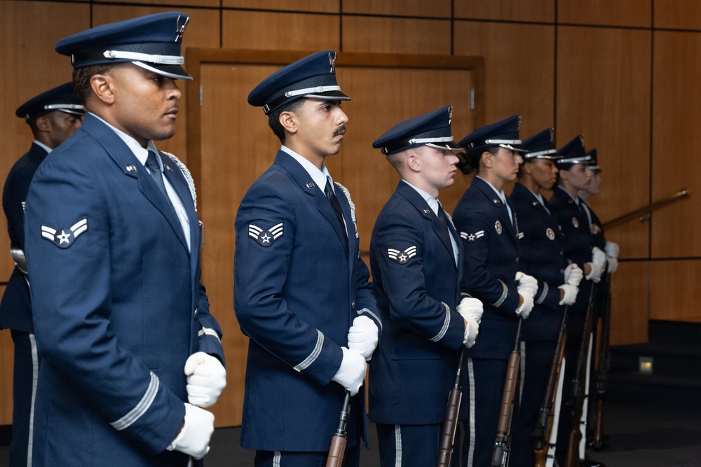Tyndall Honor Guard graduation ceremony and showcase