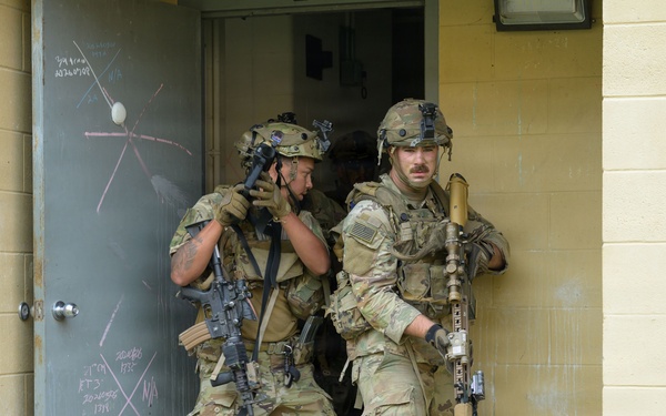 Indiana National Guard Soldiers conduct simulated mission through Combat Readiness Exercise 2026