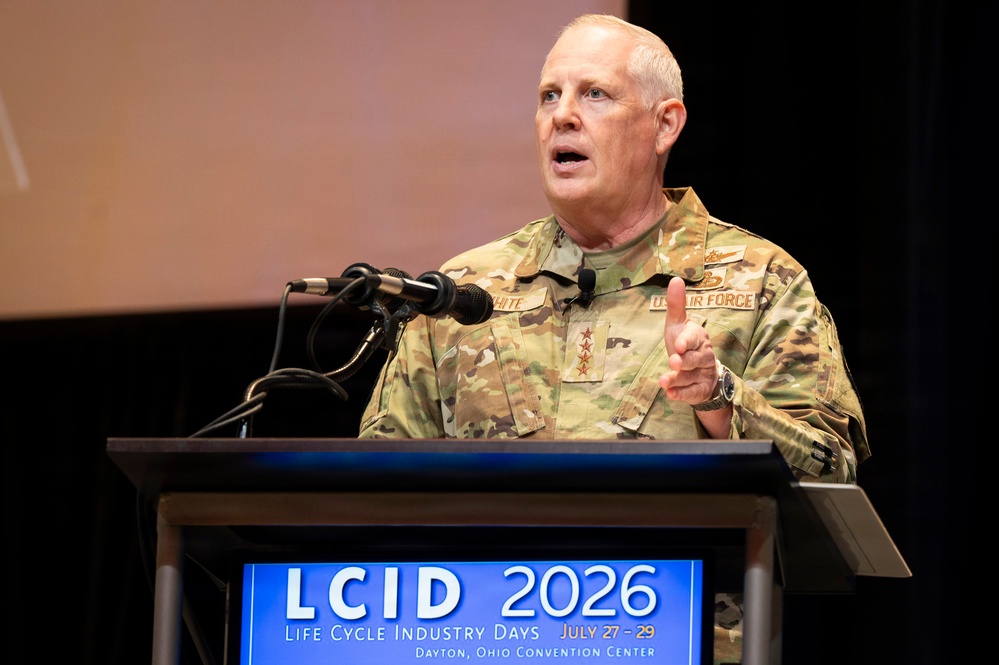 Gen. White explains the DRPM role during LCID 2026