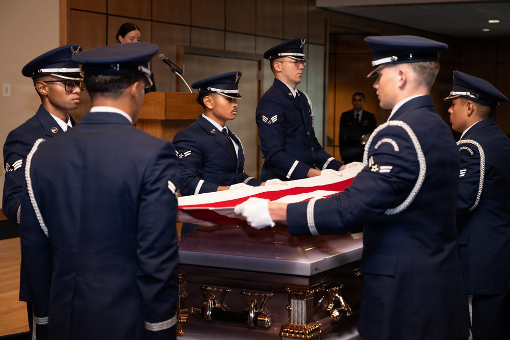 Tyndall Honor Guard graduation ceremony and showcase