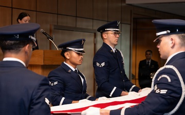 Tyndall Honor Guard graduation ceremony and showcase
