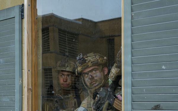 Indiana National Guard Soldiers conduct simulated mission through Combat Readiness Exercise 2026
