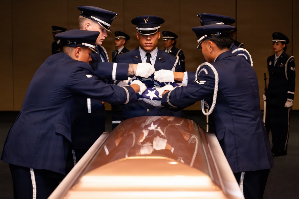 Tyndall Honor Guard graduation ceremony and showcase