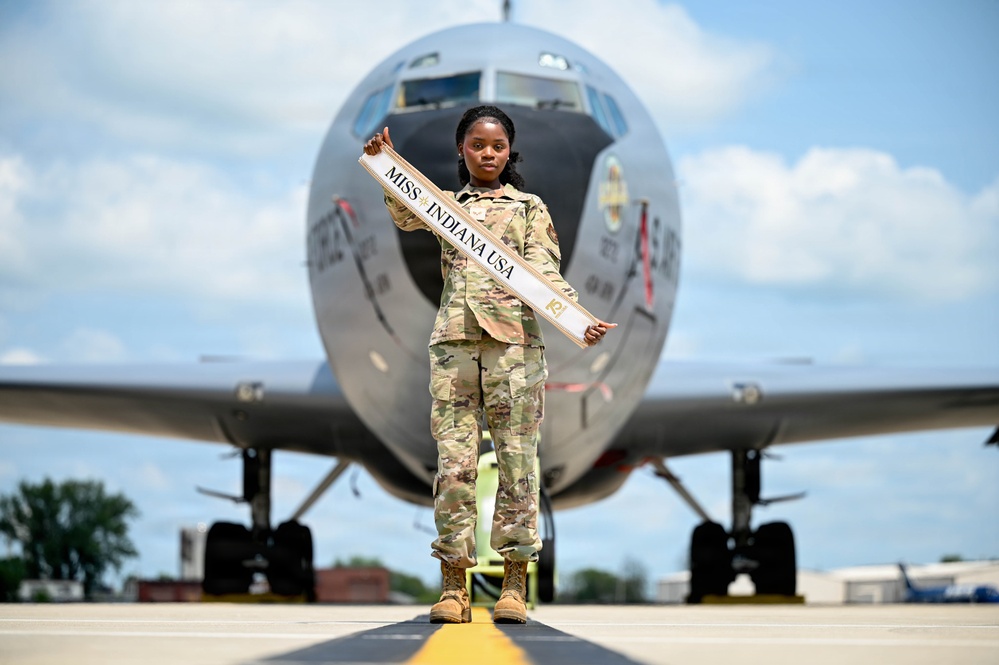 Grissom Airman Crowned Miss Indiana USA