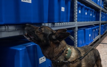 341st SFS K-9 team enhances explosive detection readiness with interagency partners