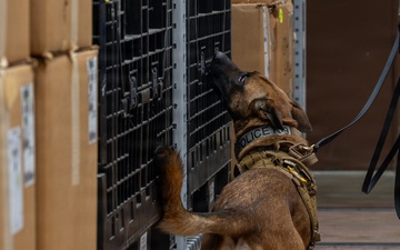 341st SFS K-9 team enhances explosive detection readiness with interagency partners