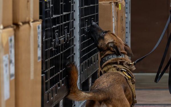 341st SFS K-9 team enhances explosive detection readiness with interagency partners