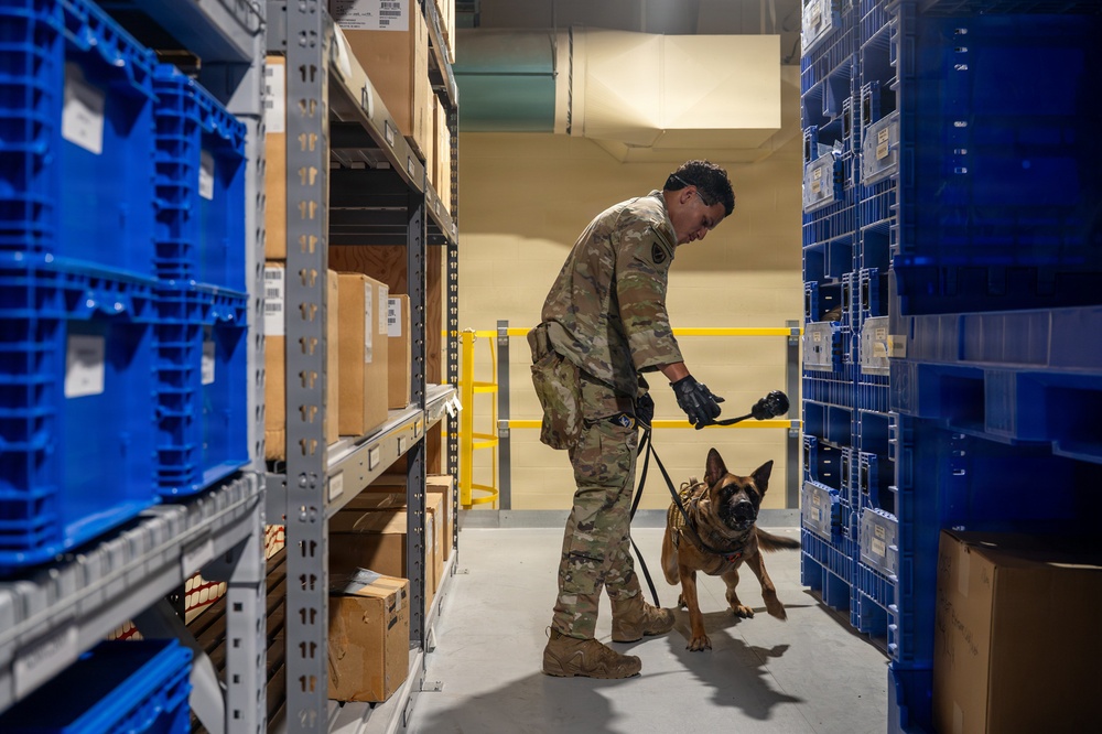 341st SFS K-9 team enhances explosive detection readiness with interagency partners