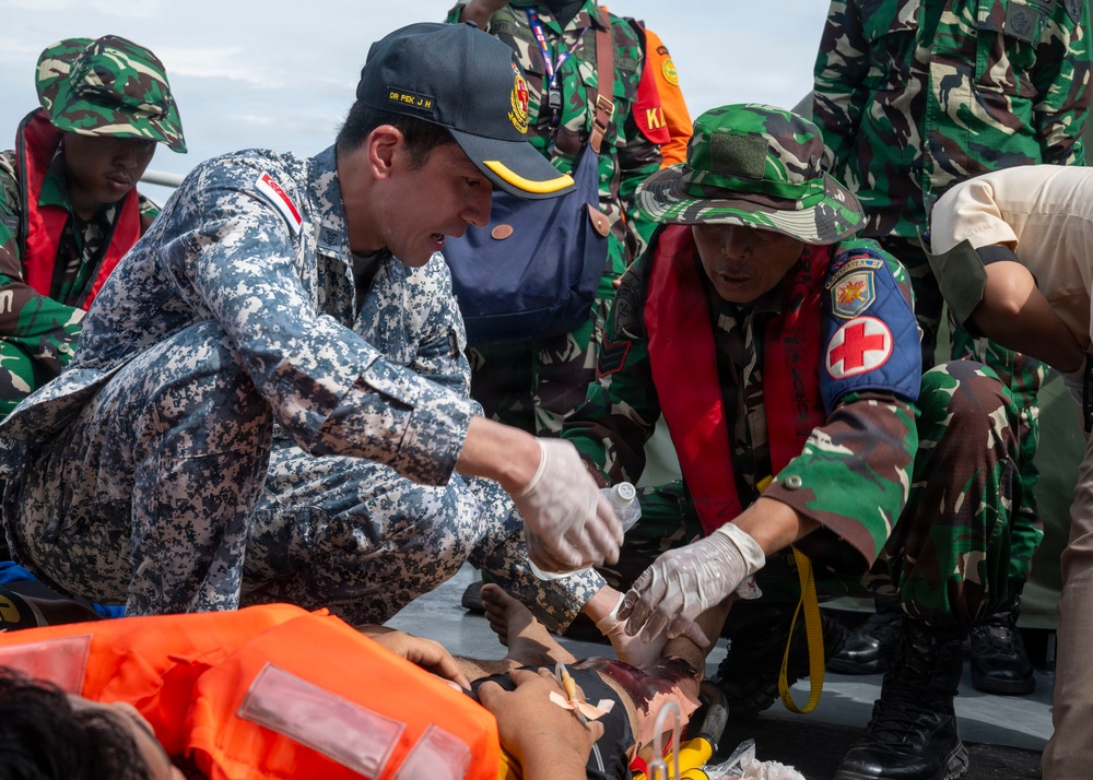 Pacific Partnership 2026 holds disaster management humanitarian assistance and disaster preparedness field exercise in Sibolga, Indonesia