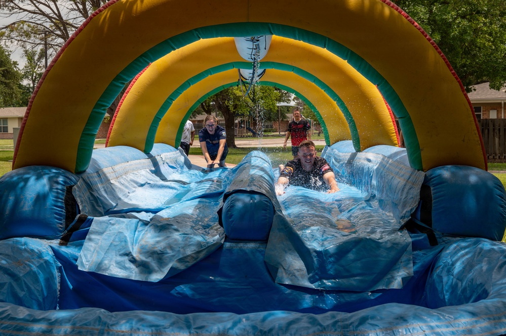Warrior Action Team hosts Summertime Backyard Games