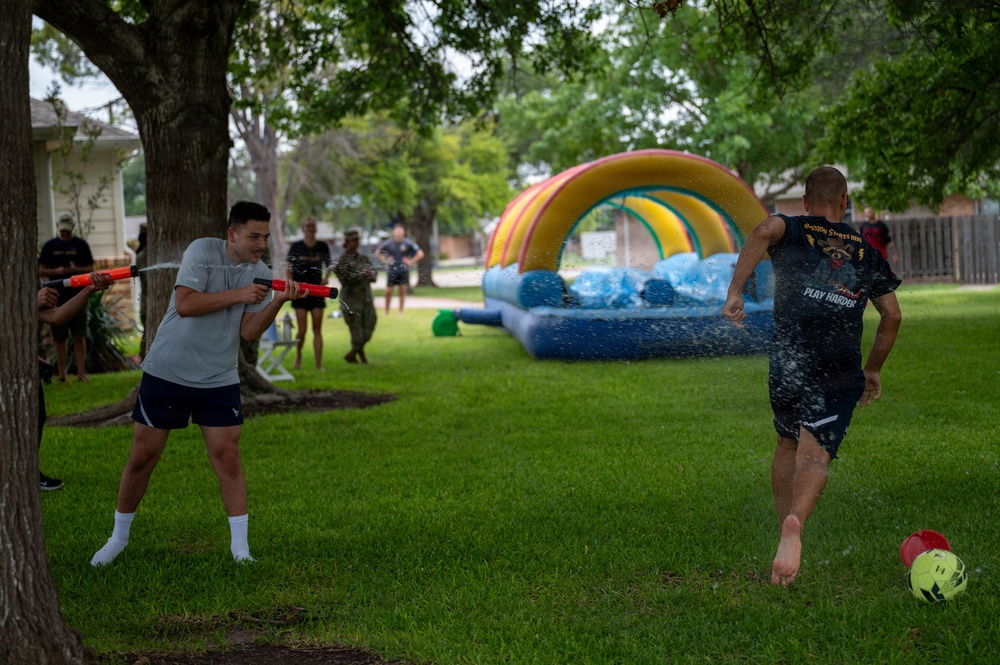 Warrior Action Team hosts Summertime Backyard Games