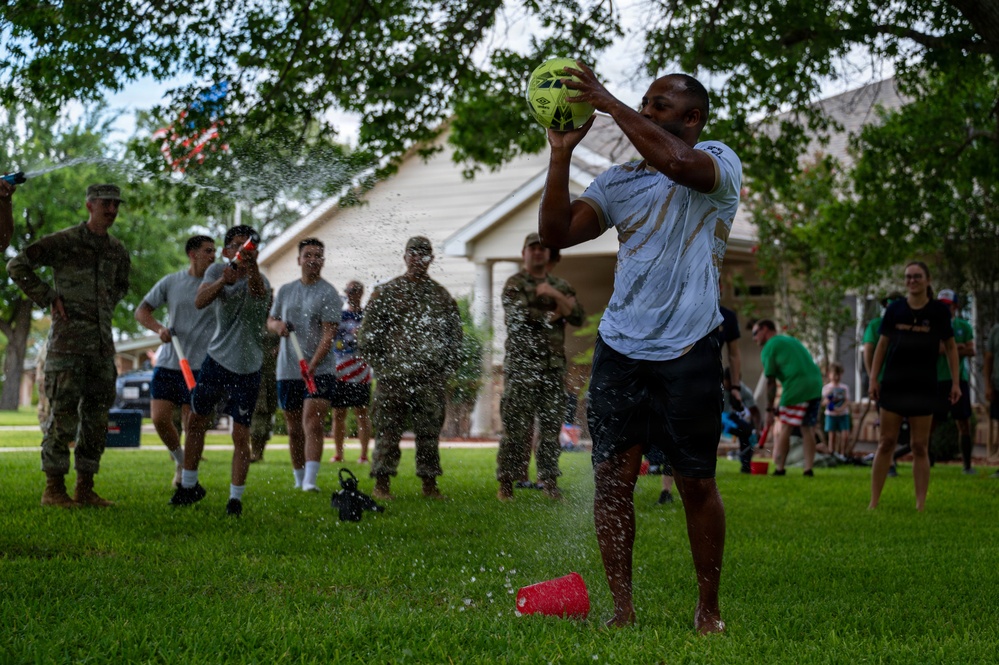 Warrior Action Team hosts Summertime Backyard Games