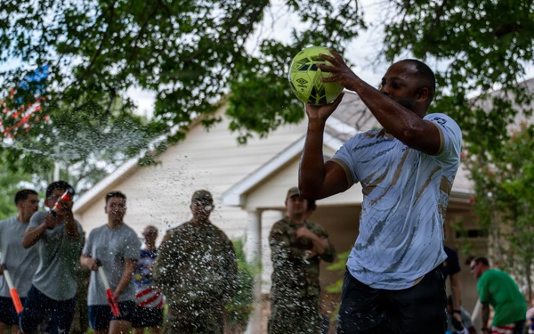 Warrior Action Team hosts Summertime Backyard Games