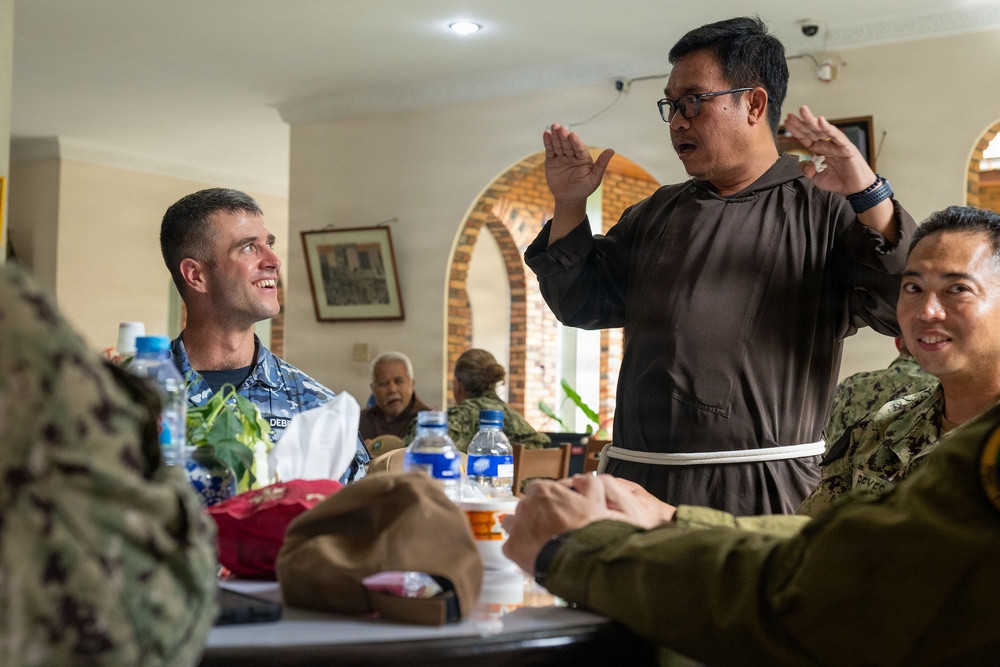 Pacific Partnership 2026 personnel visit cultural sites in Sibolga