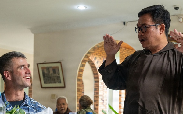 Pacific Partnership 2026 personnel visit cultural sites in Sibolga