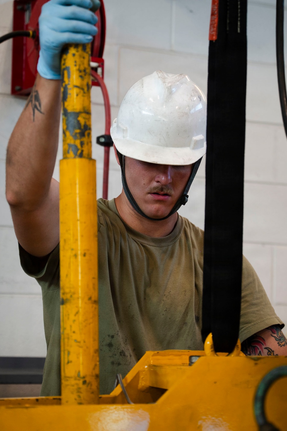 Supporting the mission from the ground up: 165th Maintenance Squadron performs routine AGE inspections