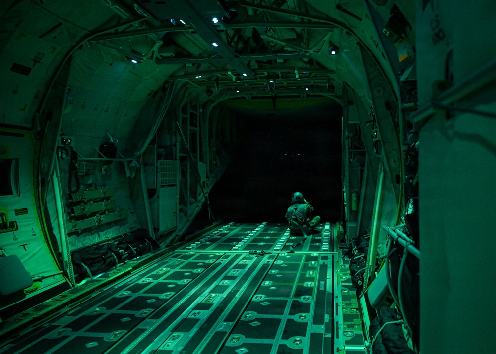 165th Airlift Wing builds tactical airlift readiness through formation flight and combat offload training