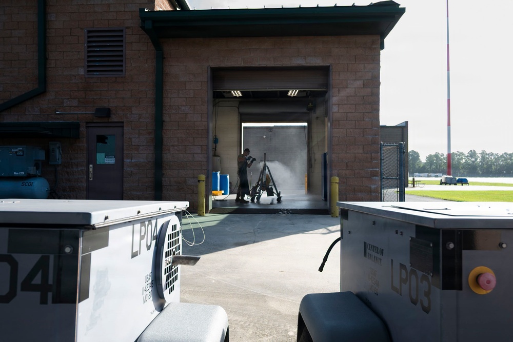 Supporting the mission from the ground up: 165th Maintenance Squadron performs routine AGE inspections