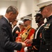 Lt. Gen. Andrew M. Niebel hosts Mr. Robert Ruark at Marine Barracks Washington's Sunset Parade