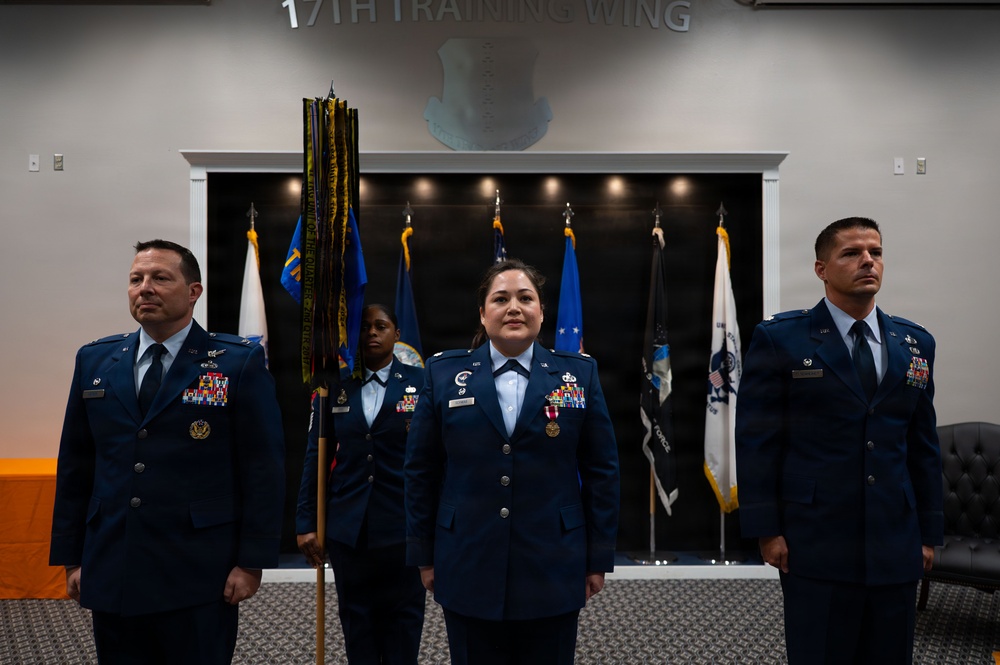 17th Training Support Squadron Change of Command Ceremony