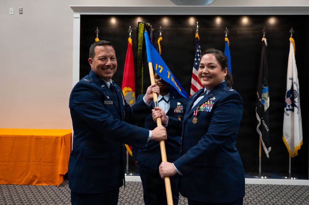 17th Training Support Squadron Change of Command Ceremony