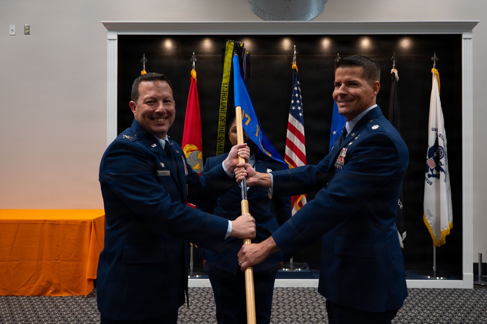 17th Training Support Squadron Change of Command Ceremony