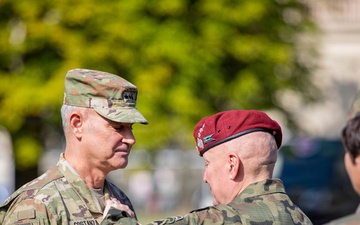 U.S. Army V Corps hosts an Award Ceremony at Camp Kosciuszko