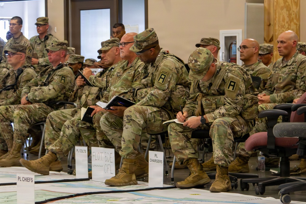 157 Infantry Brigade OC/Ts evaluate 76th MBCT at CAR