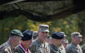 U.S. Army V Corps hosts Victory Honors Ceremony at Camp Kosciuszko, Poland