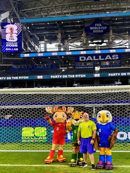 NAVSUP FLC Jacksonville Sailor shares experience as a 2026 FIFA World Cup volunteer