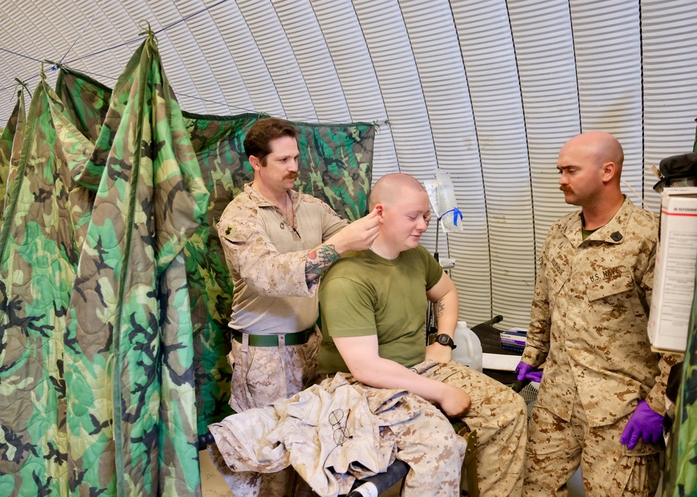 Twentynine Palms corpsmen keep Marines mission ready during ITX 3-26