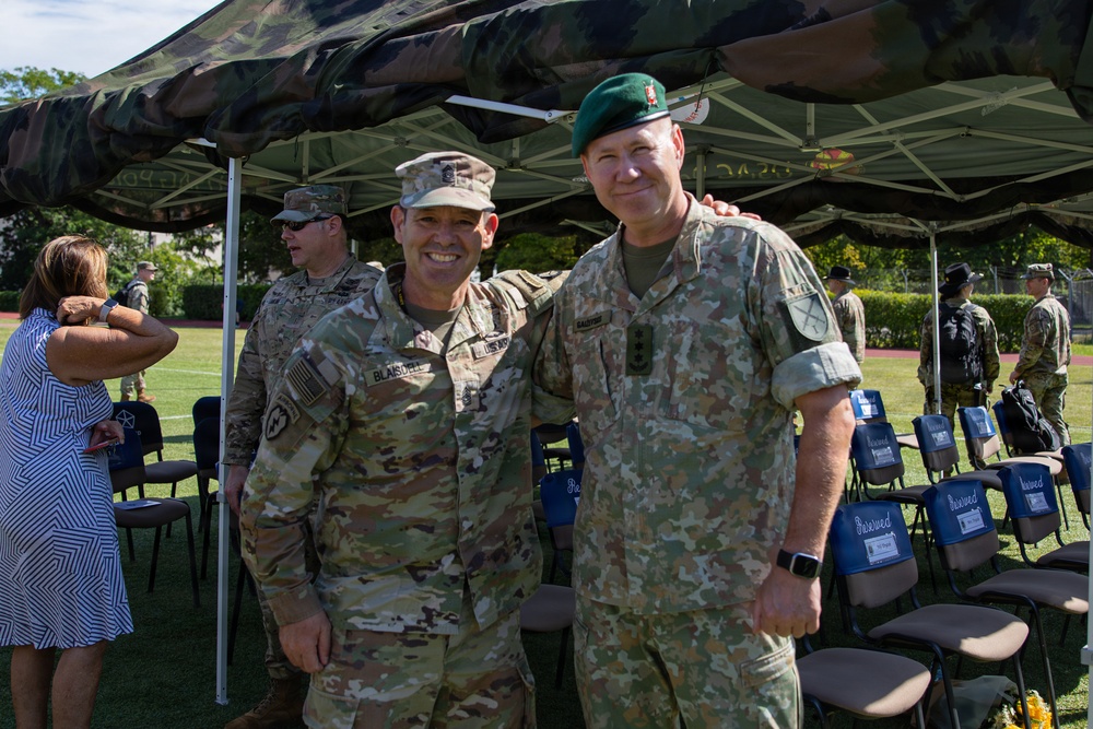 U.S. Army V Corps hosts Victory Honors Ceremony at Camp Kosciuszko, Poland