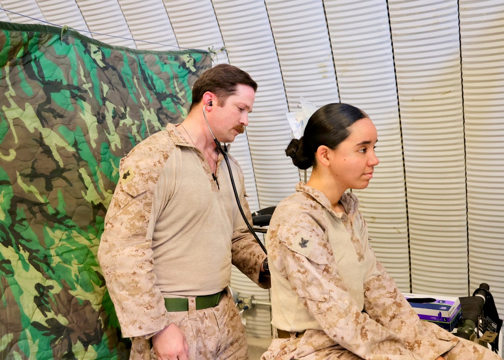 Twentynine Palms corpsmen keep Marines mission ready during ITX 3-26