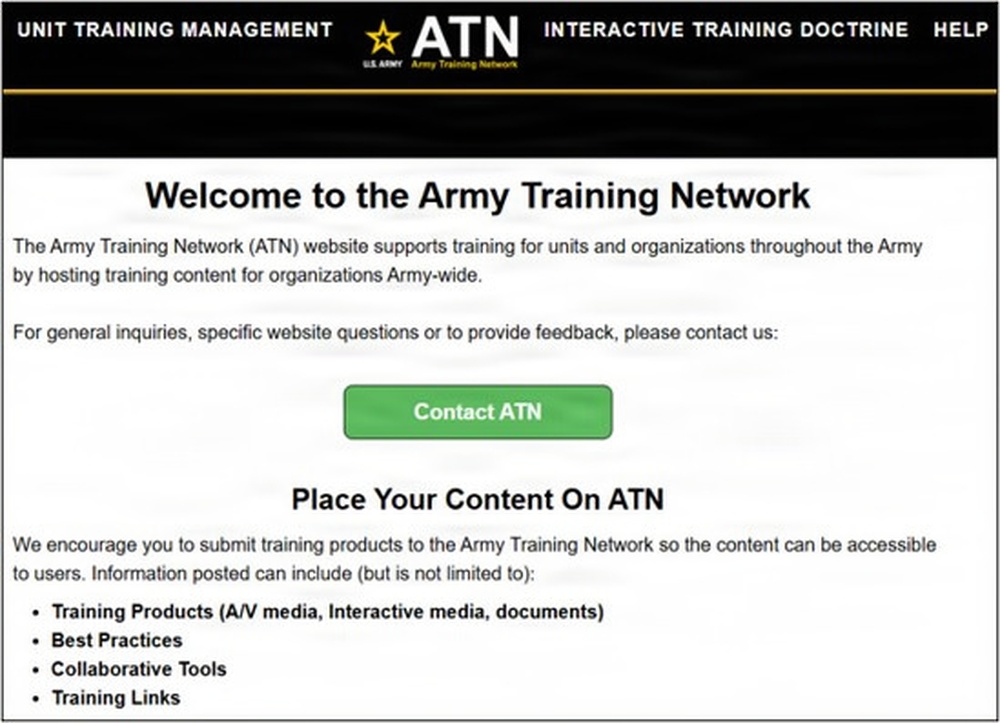 Updated proponent training material on ATN