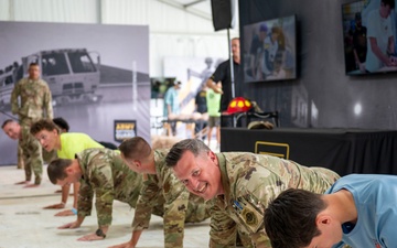 130AW leadership visits summit